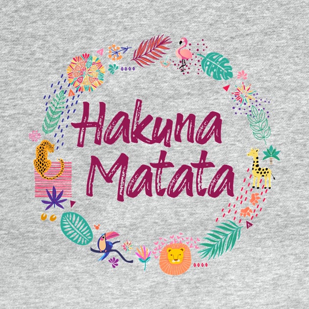 Hakuna Matata (for light fabrics) by 5571 designs